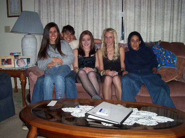 Me,CJ,Katherine,Roanne,Sean on Katherine's prom night